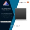 کلید لمسی هوشمند تک پل زیگبی MOES Star Feather مدل ZS-SF-EU1