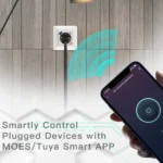 پریز هوشمند 16A با پورت MOES - USB + USB Type C - پروتکل وای فای