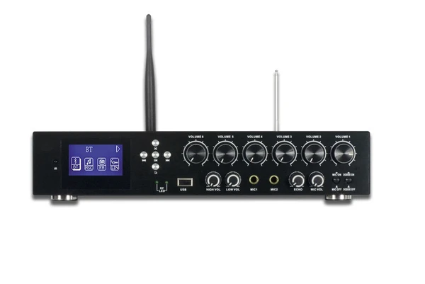 آمپلی‌فایر رومیزی شش کانال 300 وات S.O.S مدل JX600-6
