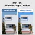 دوربین 3 مگاپیکسل هوشمند محیط بیرون MOES - پروتکل وای فای