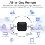 کنترل IR + RF هوشمند پرتابل MOES - پروتکل وای فای