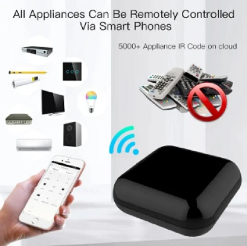 کنترل IR + RF هوشمند پرتابل MOES - پروتکل وای فای