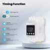 کلید قطع جریان تکفاز هوشمند با صفحه نمایش MOES - پروتکل وای فای