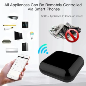 کنترل همه ی دستگاه های خانه با یک ریموت - کنترل IR و RF هوشمند پرتابل MOES وای فای