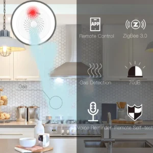 سنسور نشت گاز Zigbee سازگار با Tuya