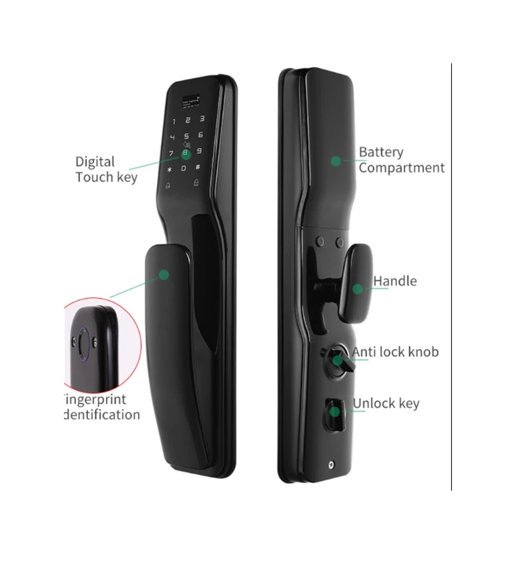 دستگیره دیجیتال خلبانی برند I-LOCK مدل S3