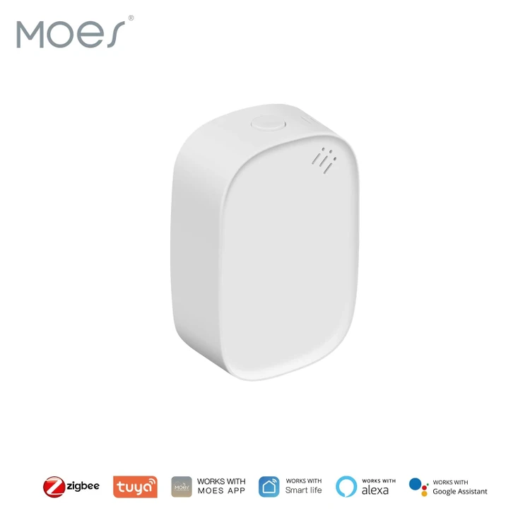 سنسور هوشمند دما و رطوبت بدون مانیتور  MOES - پروتکل زیگبی