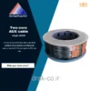 کابل AUX دو مغز و یک شیلد (100 متری)