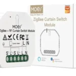 رله هوشمند پرده برقی 500 وات MOES زیگبی و RF مدل MS-108ZR